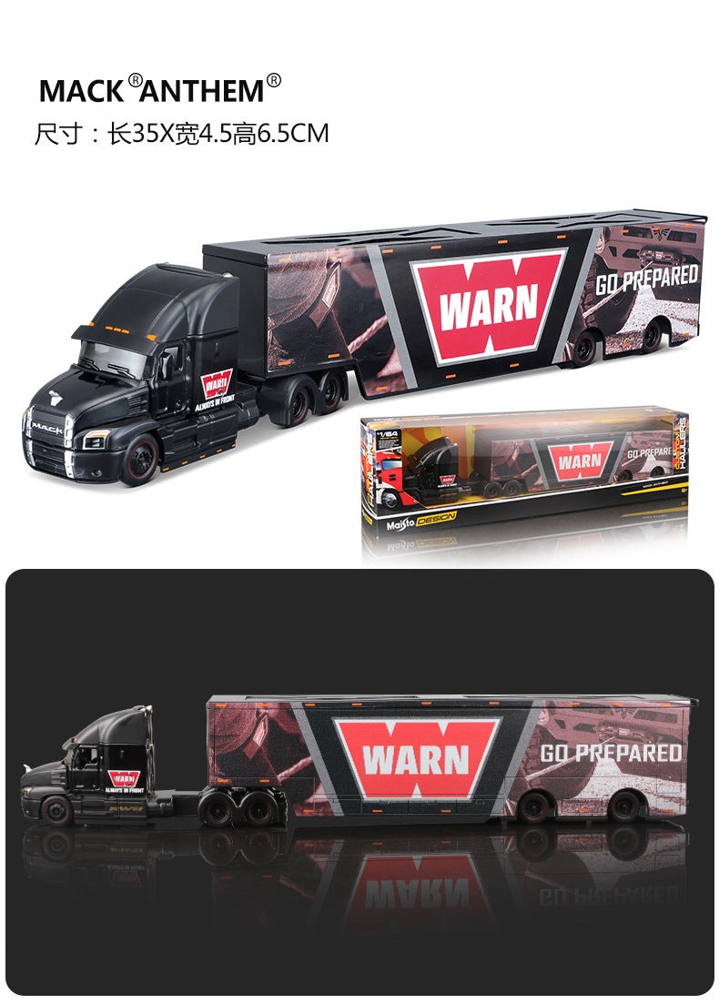 Maisto 1:64 MACK Anthem LoneStar UP Transport Trailer Diecast Model