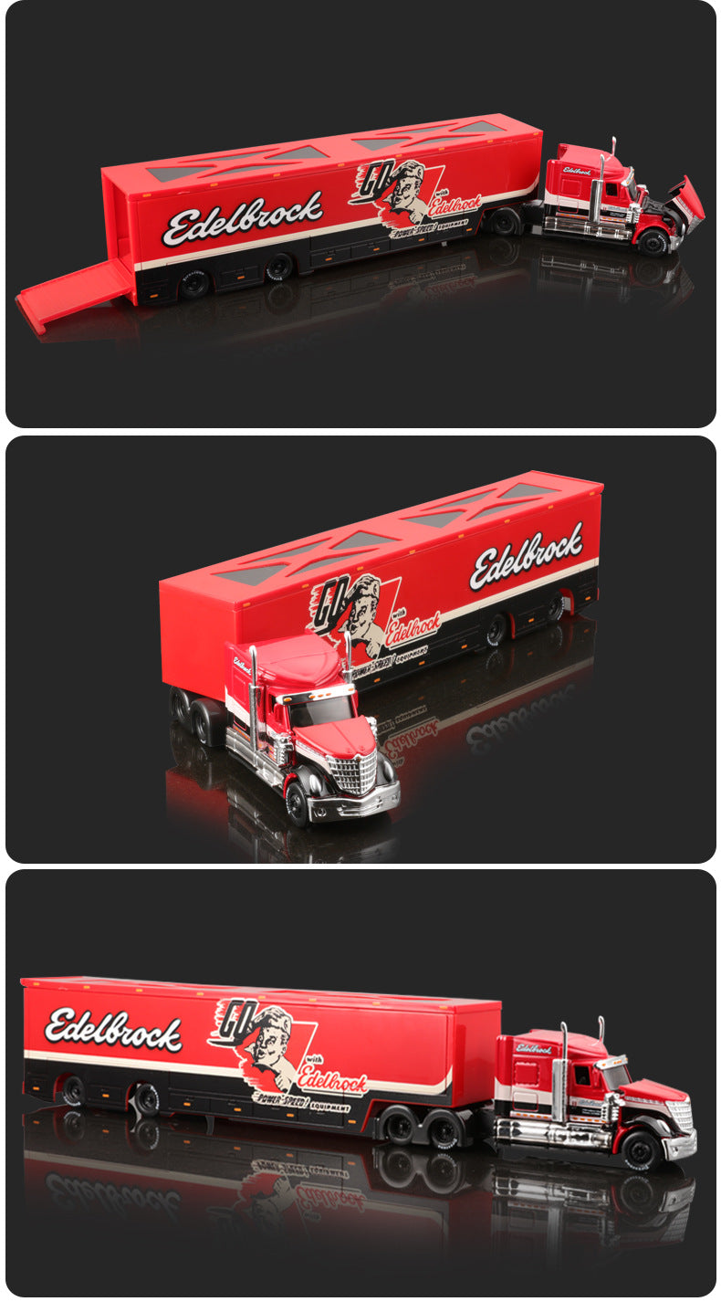 Maisto 1:64 MACK Anthem LoneStar UP Transport Trailer Diecast Model