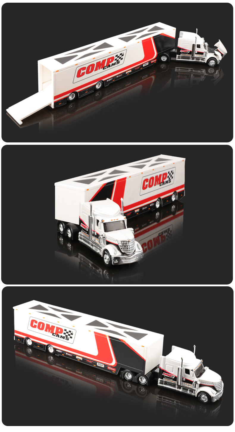 Maisto 1:64 MACK Anthem LoneStar UP Transport Trailer Diecast Model