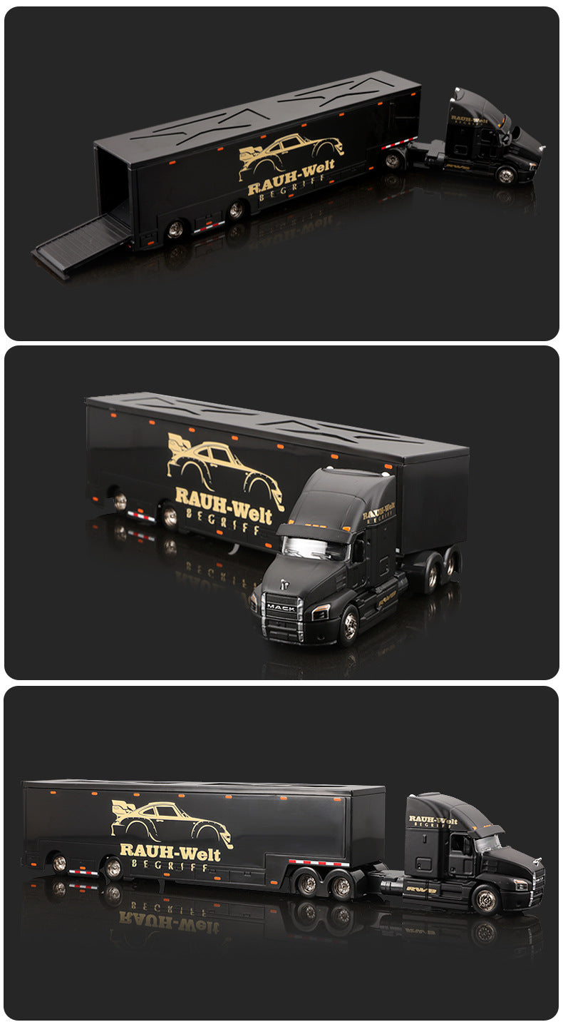 Maisto 1:64 MACK Anthem LoneStar UP Transport Trailer Diecast Model