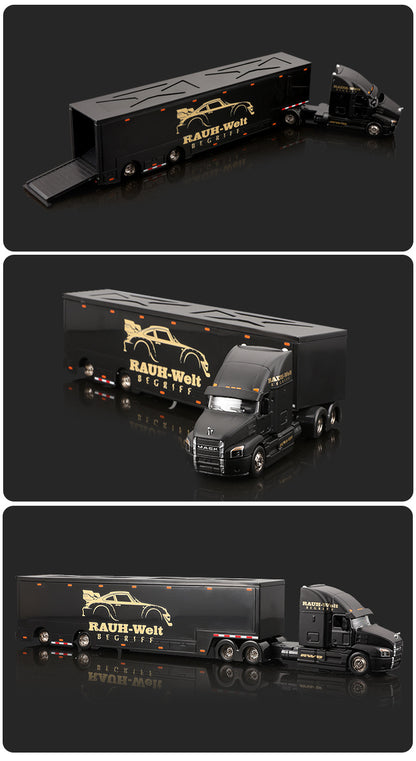 Maisto 1:64 MACK Anthem LoneStar UP Transport Trailer Diecast Model