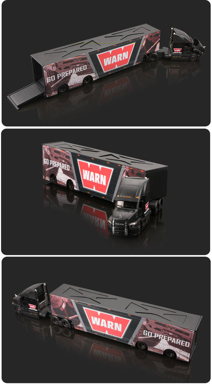 Maisto 1:64 MACK Anthem LoneStar UP Transport Trailer Diecast Model