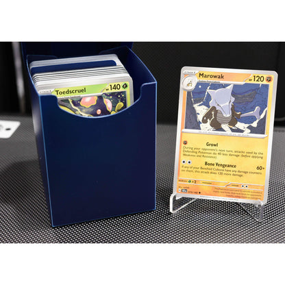EVORETRO Plastic Deck Box fit 100 card good for Commander