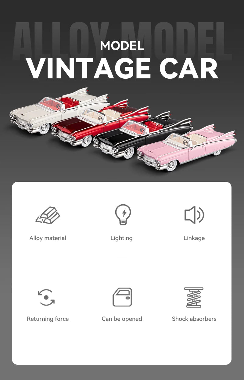 Eldorado Biarritz Series 62 Alloy Diecast Model Car