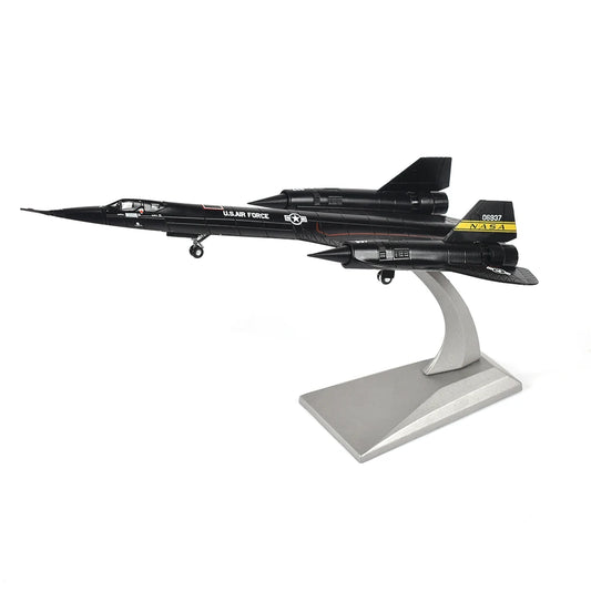 JASON TUTU 1/144 Scale Alloy Model Diecast fighter SR-71 lockheed Blackbird  Aircraft Model Plane DropShippg