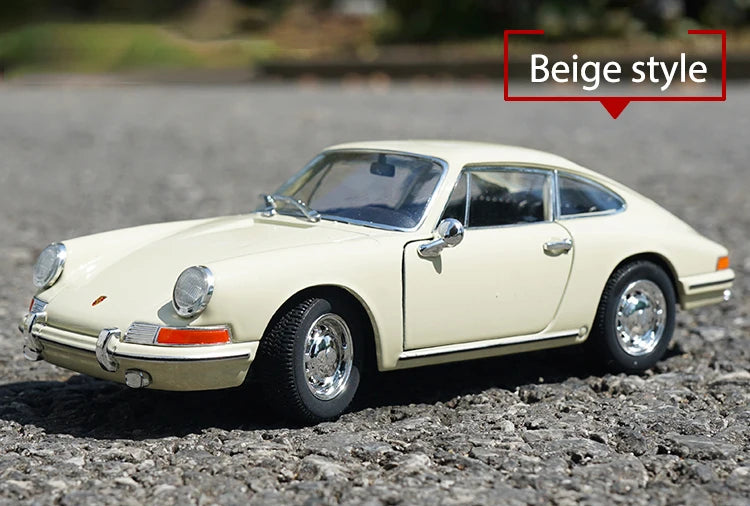 WELLY 1:24 Porsche 911 1964 Alloy Car Model Diecasts & Toy Vehicles Car Model Miniature Scale Model Car Toy For Children