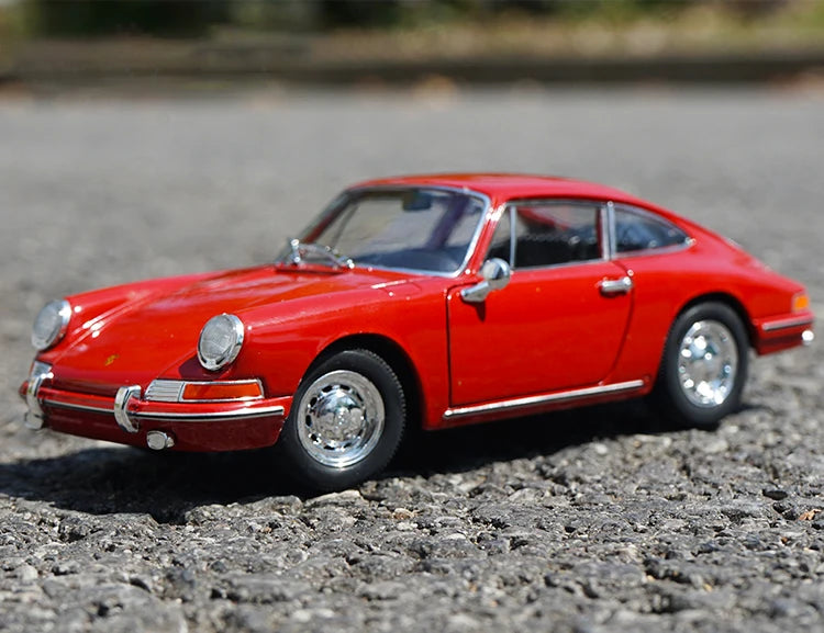 WELLY 1:24 Porsche 911 1964 Alloy Car Model Diecasts & Toy Vehicles Car Model Miniature Scale Model Car Toy For Children