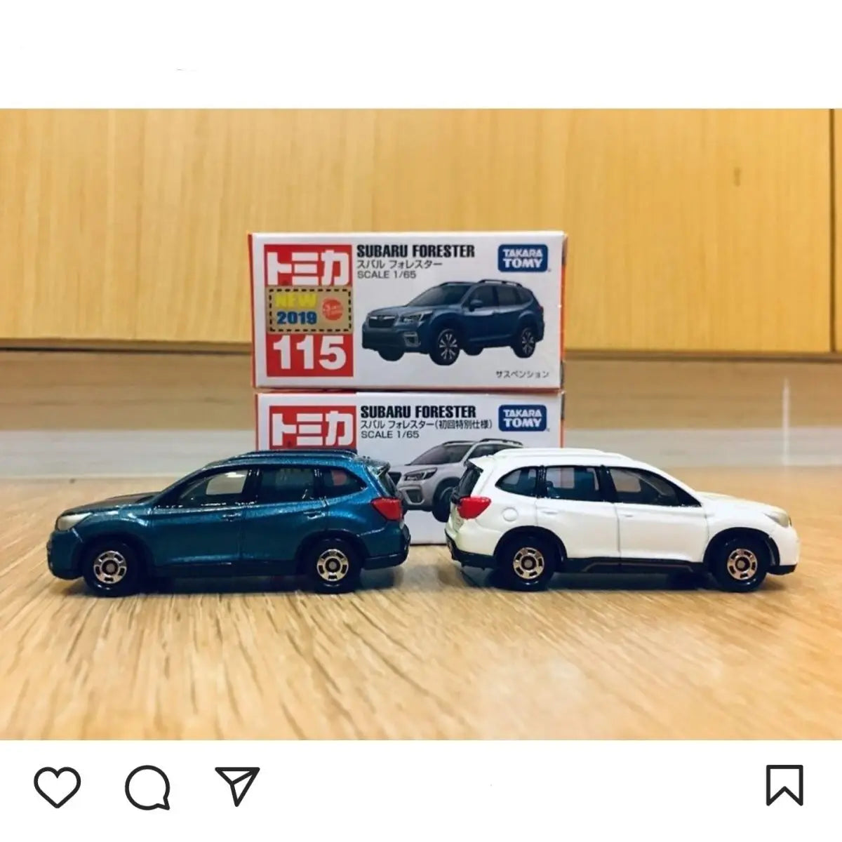 TOMY Subaru Forester 1:64 Diecast Alloy Model Car