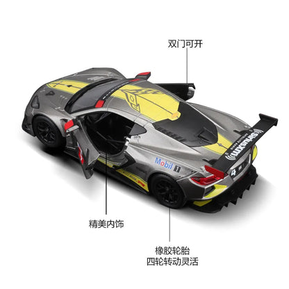 Bburago 1:24 Chevrolet Corvette 1963 Alloy Car Toy Car Metal Collection Model Car Toys For Children Birthday gift