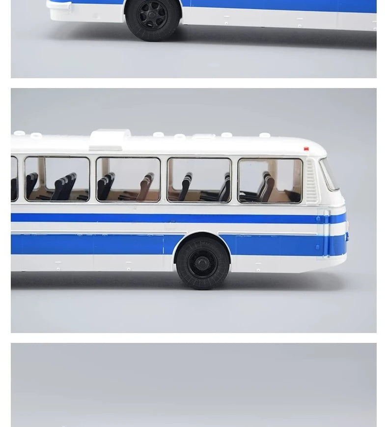 1/43 Scale LAZ-699R Intercity Coach Model Bus