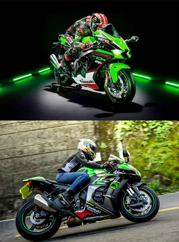 WELLY 1:12 Kawasaki Ninja ZX10R Heavy Locomoti Simulation Alloy Motorcycle Model Shock Absorbers Collection Toy Car Gift