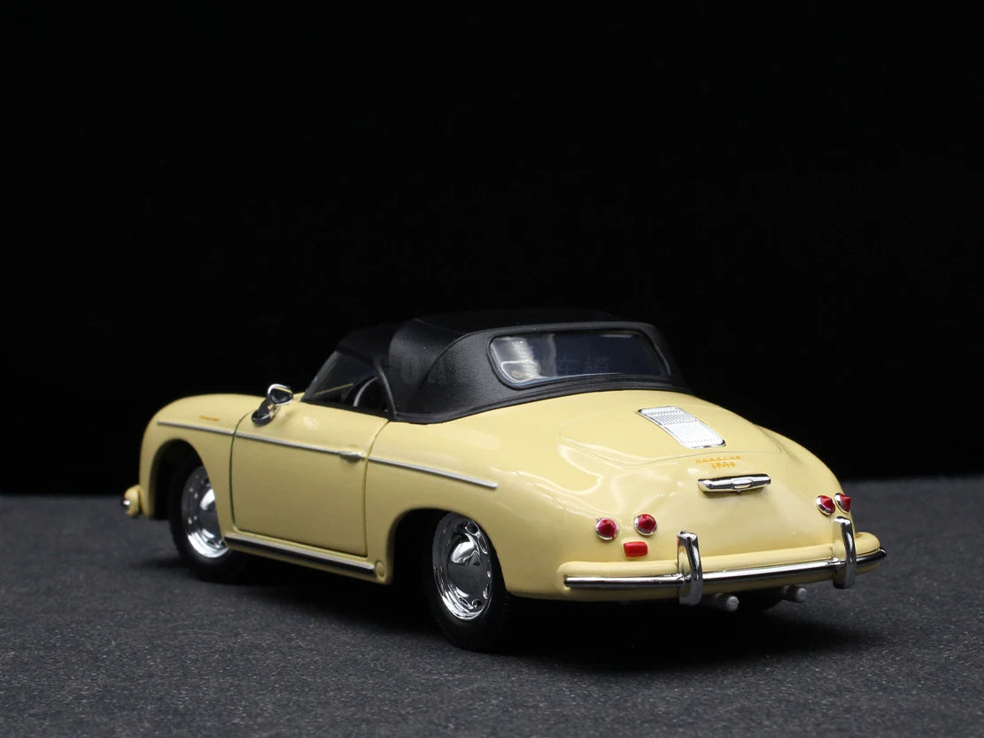 WELLY 1:24 Porsche 356A Speedster Alloy Car Model Diecasts & Toy Vehicles Collect Car Toy Boy Birthday gifts