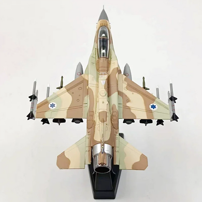 F16I Israel Air Force Fighter Aircraft Diecast Collectible Model