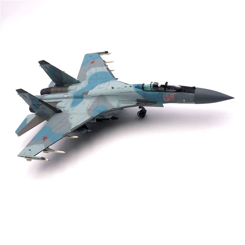 JASON TUTU 1/100 Scale Su35 Alloy Model Russian Fighter SU-35 Aircraft Model Plane Drop Shipping