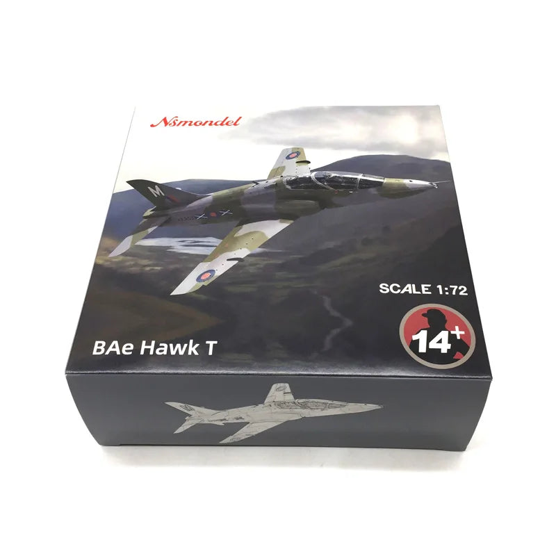 JASON TUTU 1/72 Scale British BAe Hawk T "Eagle" Trainer Alloy Military Aircraft Model Diecast Metal Model Plane Drop shipping