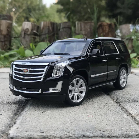 WELLY 1:24 Cadillac Escalade SUV Alloy Diecast Model Car