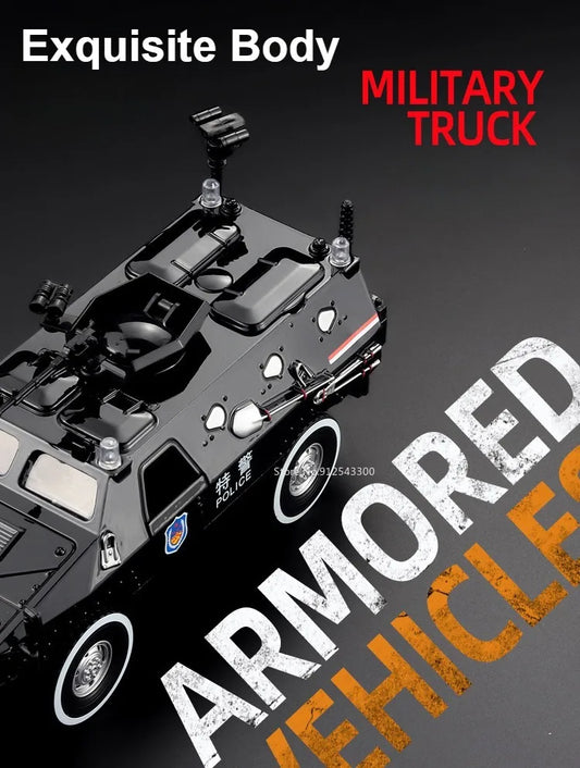 Armored Military Off-road Vehicle Diecast Model Collection