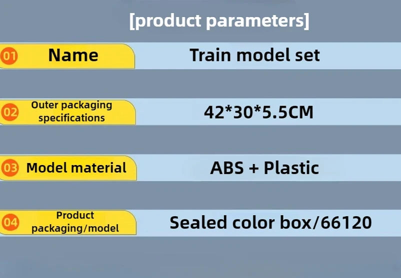 HO Scale 1:87 Electric Model Train Set with Locomotive, Carriages and Track