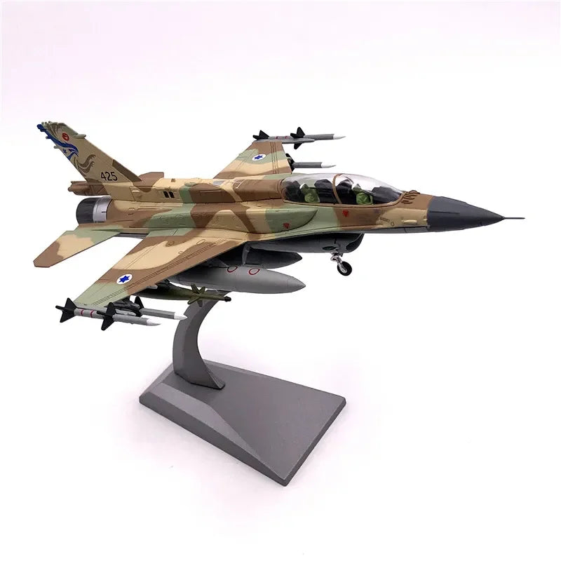 F16I Israel Air Force Fighter Aircraft Diecast Collectible Model
