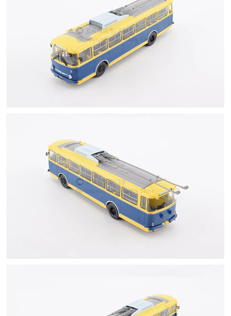 Skoda 9TR Diecast Trackless Tram Bus Model
