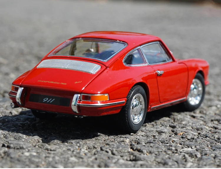 WELLY 1:24 Porsche 911 1964 Alloy Car Model Diecasts & Toy Vehicles Car Model Miniature Scale Model Car Toy For Children