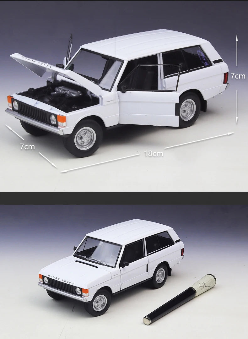 Welly 1:24 Land Rover Range Rover 1970 Diecast Model Car