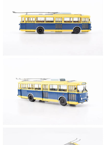 Skoda 9TR Diecast Trackless Tram Bus Model