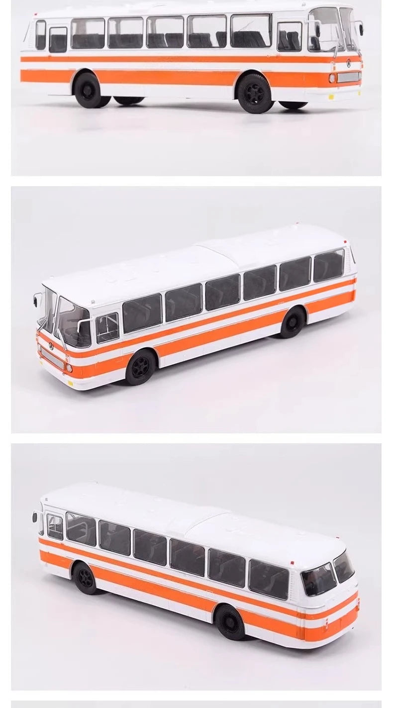 MODEL RTR 1:43 LAZ-699R Retro Intercity Bus Collectible Model