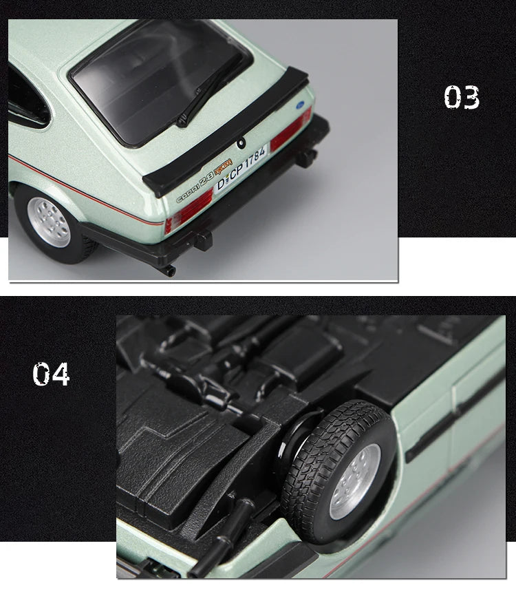 Bburago 1:24 Ford Capri 1982 Alloy Car Diecasts & Toy Vehicles Car Model Miniature Scale Model Car For Children