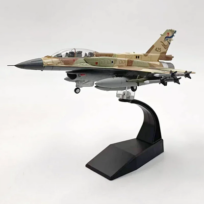 F16I Israel Air Force Fighter Aircraft Diecast Collectible Model