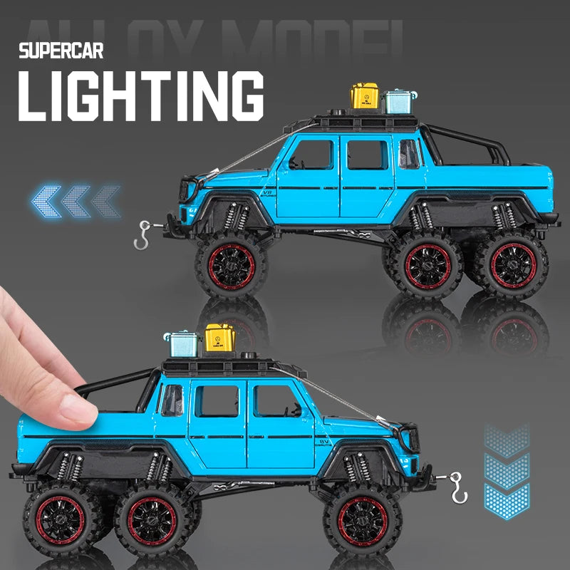 G63 6X6 Adventure Edition Diecast Alloy Car Model