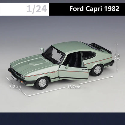 Bburago 1:24 Ford Capri 1982 Alloy Car Diecasts & Toy Vehicles Car Model Miniature Scale Model Car For Children