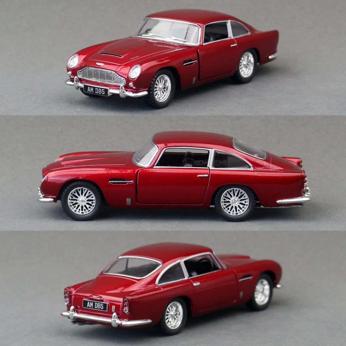 DB5 007 Supercar Alloy Diecast Model Car Premium Collectible Model by WELLY