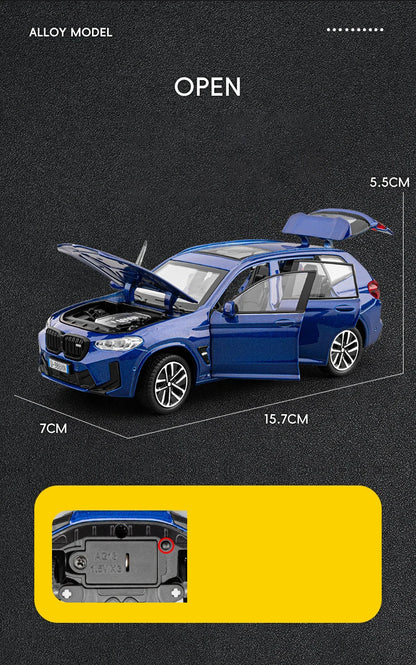 X3M X3 SUV 2025 Diecast Model Car – 1:32 Scale Collectible