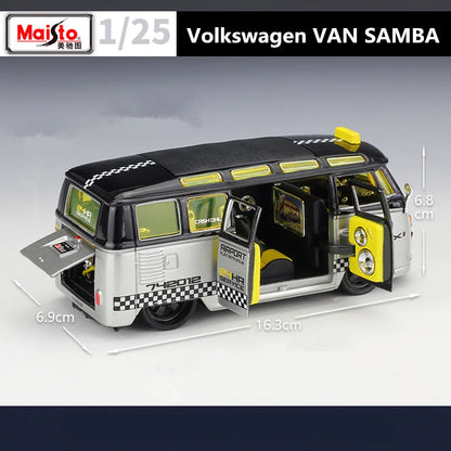 Maisto 1:24 Volkswagen Samba Bus Diecast Model