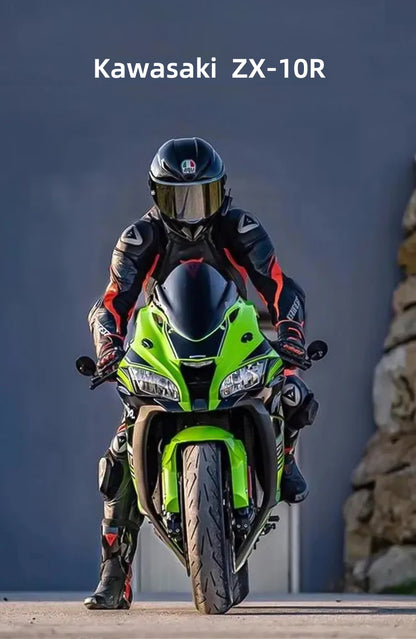 WELLY 1:12 Kawasaki Ninja ZX10R Heavy Locomoti Simulation Alloy Motorcycle Model Shock Absorbers Collection Toy Car Gift