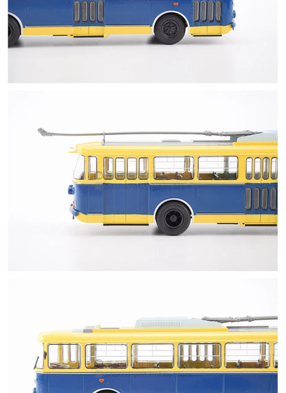 Skoda 9TR Diecast Trackless Tram Bus Model