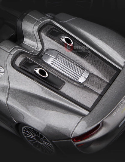 Bburago Porsche 918 Spyder 1:24 Diecast Model Car