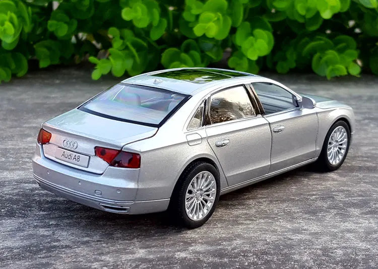 Audi A8 Luxury Sedan Diecast Model Car with Sound & Light – 1:32 Scale