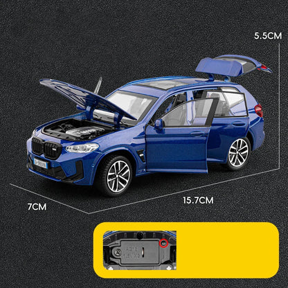 X3M X3 SUV 2025 Diecast Model Car – 1:32 Scale Collectible