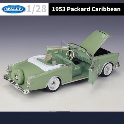 WELLY 1:28 Packard Caribbean Convertible Alloy Car Diecasts & Toy Vehicles Car Model Miniature Scale Model Car Toy For Children