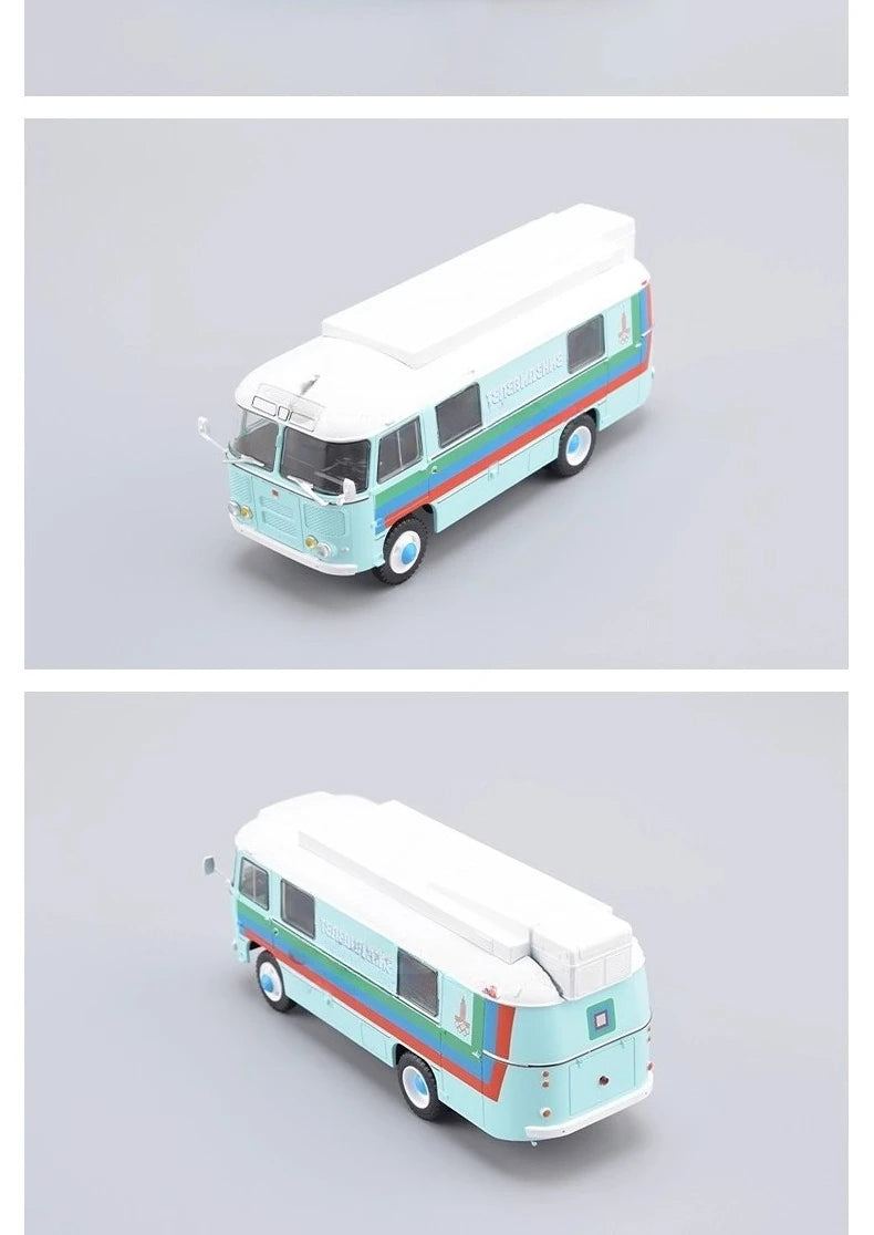 MODEL RTR PAZ-3916 PVS-4 1:43 Moscow Olympics Die-Cast Model