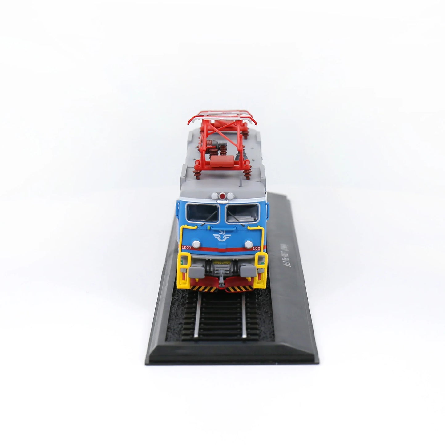 1:87 HO Scale RC3 Nr1027 Retro Electric Locomotive Model – High-End Collectible Display Train