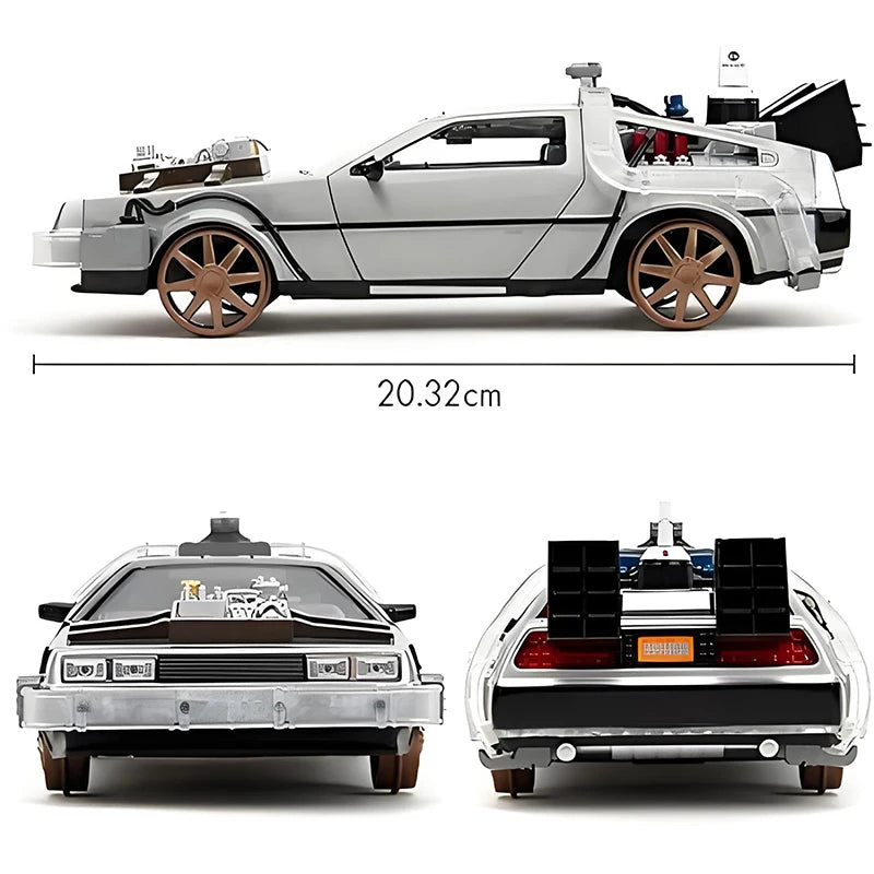 JADA 1:24 Back to the Future DeLorean DMC-12 Diecast Model Car