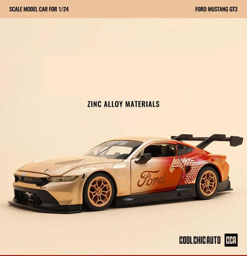 Ford Mustang GT3 Limited Edition Alloy Racing Car Model