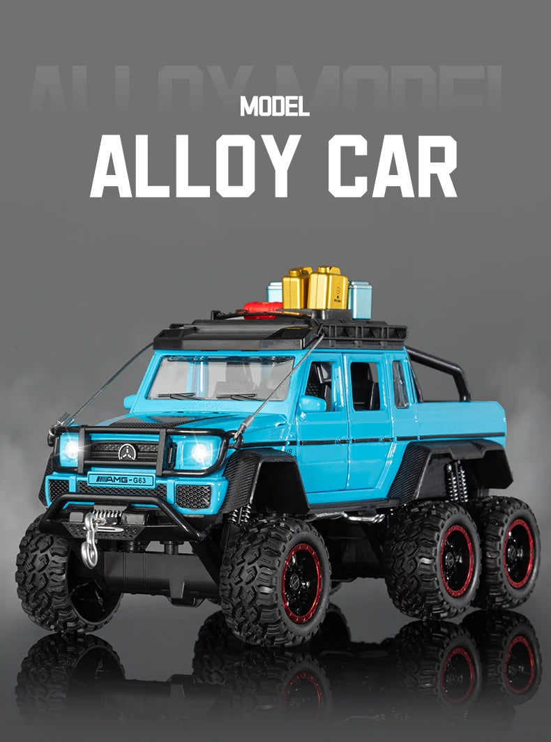 G63 6X6 Adventure Edition Diecast Alloy Car Model