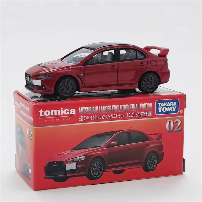 TOMY Mitsubishi Lancer Evolution X (Evo X) JDM 1:64 Diecast Model Car by Maisto