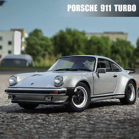 WELLY 1:24 Porsche 911 Turbo 3.0 (1974) Alloy Diecast Car Model