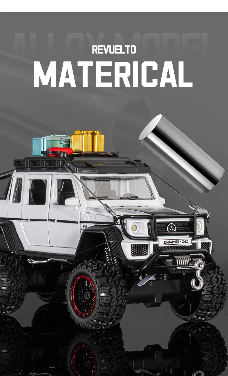 G63 6X6 Adventure Edition Diecast Alloy Car Model