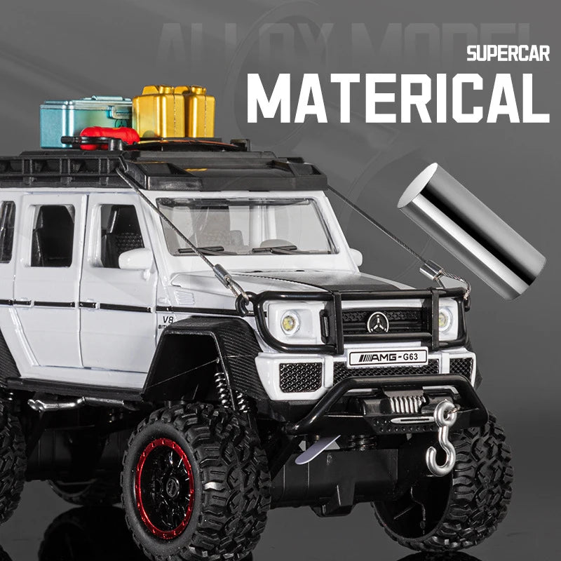 G63 6X6 Adventure Edition Diecast Alloy Car Model